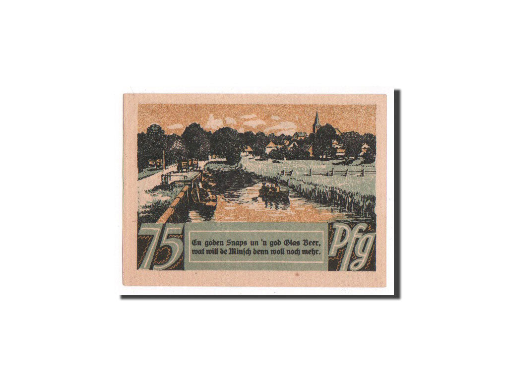 Banknote, Germany, Hannover, 75 Pfennig, UNC(65-70), Mehl:795.1a