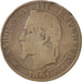 Monnaie, France, Napoleon III, Napoléon III, 5 Centimes, 1861, Strasbourg, B