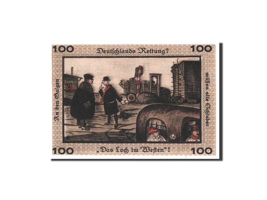 Banknote, Germany, Neugraben Hausbruch, 100 Pfennig, 1921, UNC(65-70)