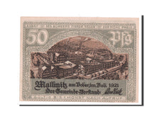 Banknote, Germany, Mallnitz, 50 Pfennig, 1921, 1921-07-01, UNC(65-70)