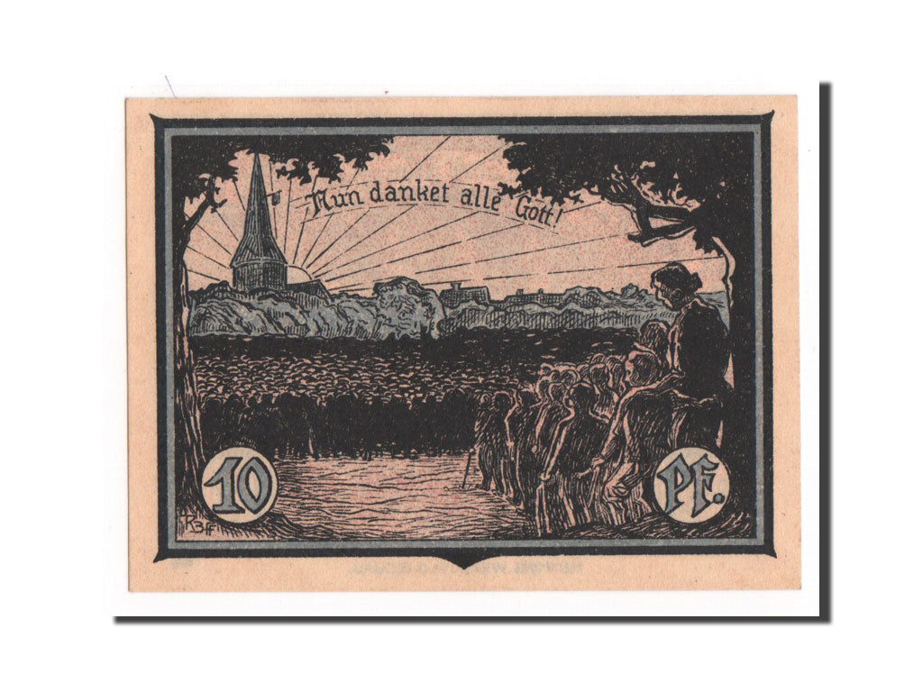 Banknote, Germany, Ostpreußen, 10 Pfennig, UNC(65-70), Mehl:868.1