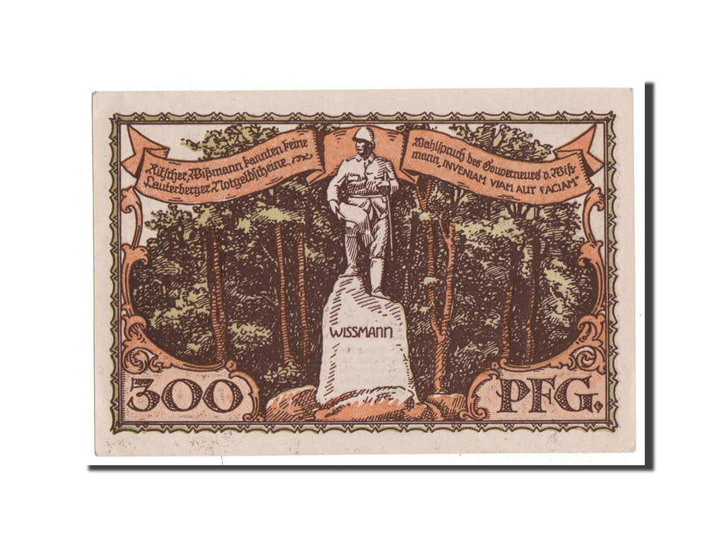 Banknote, Germany, Lauterberg, 300 Pfennig, 1921, UNC(65-70), Mehl:779.1b