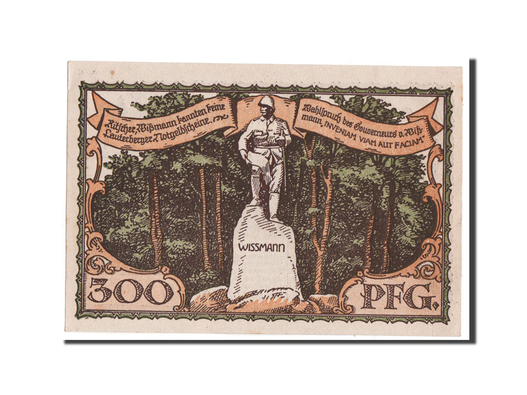 Banknote, Germany, Lauterberg, 300 Pfennig, 1921, UNC(65-70), Mehl:779.1b
