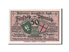 Banknote, Germany, Lyck Stadt, 50 Pfennig, 1920, UNC(65-70), Mehl:849.1a