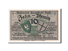 Banknote, Germany, Lyck Stadt, 10 Pfennig, 1920, UNC(65-70), Mehl:849.1a