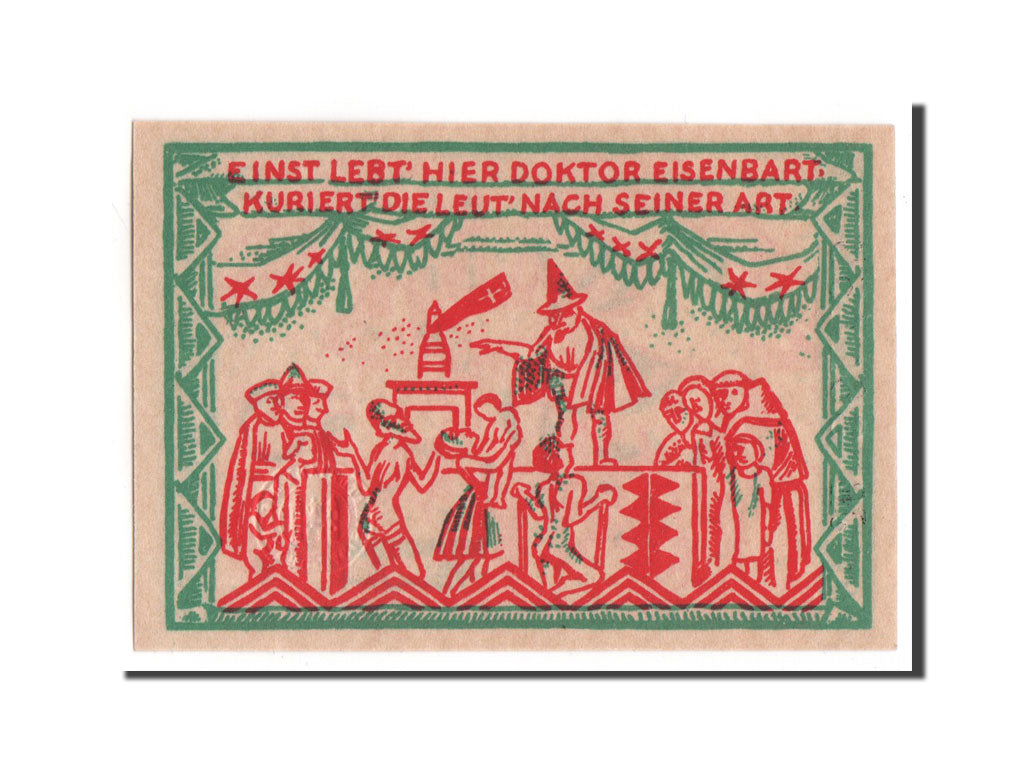 Banknote, Germany, Magdeburg Stadt, 50 Pfennig, 1921, UNC(65-70), Mehl:857.1
