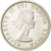 CANADA, Dollar, 1961, Royal Canadian Mint, KM #54, AU(55-58), Silver, 36, 23.33
