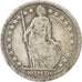 Monnaie, Suisse, Franc, 1875, Bern, B+, Argent, KM:24