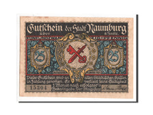 Banknote, Germany, Naumburg a.S. Stadt, 25 Pfennig, 1921, UNC(64), Mehl:928.7