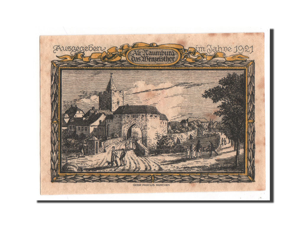Banknote, Germany, Naumburg a.S. Stadt, 25 Pfennig, 1921, UNC(64), Mehl:928.7