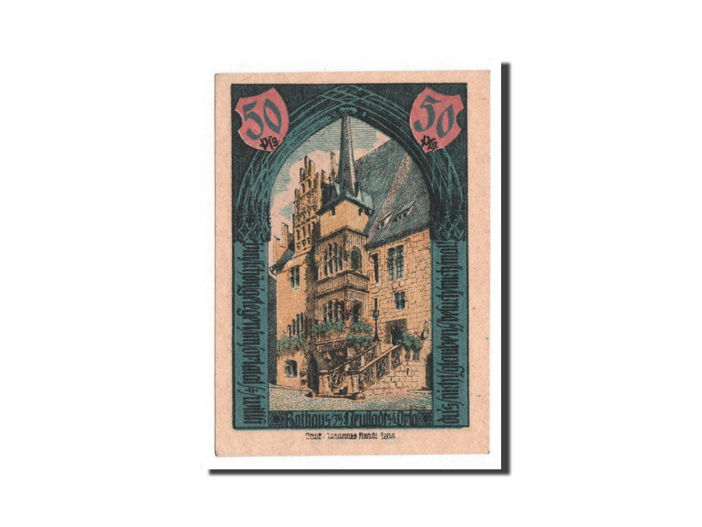 Notgeld, Sachsen-Weimar-Eisenach, Neustadt a.d. Orla, 50 Pfennig 1921, Mehl...