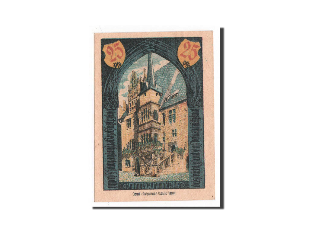 Banknote, Germany, Neustadt a.d Orla Stadt, 25 Pfennig, 1921, UNC(65-70)