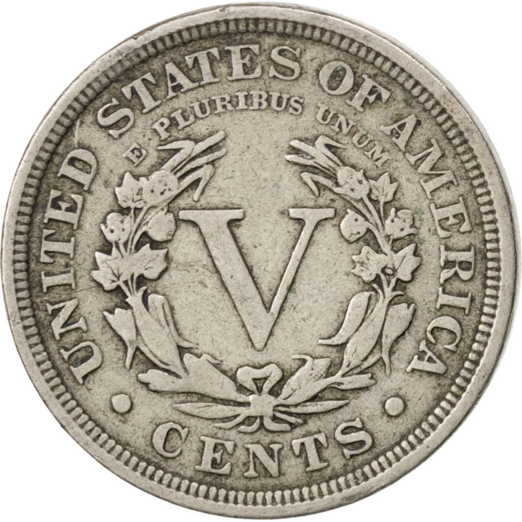 UNITED STATES, Liberty Nickel, 5 Cents, 1901, U.S. Mint, KM #112, VF(30-35),...