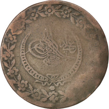 Moneta, Turchia, Mahmud II, 5 Kurush, 1832, Qustantiniyah, MB+, Argento, KM:591