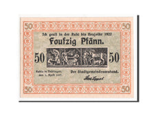 Banknote, Germany, Ruhla Stadte, 50 Pfennig, 1921, UNC(65-70), Mehl:1153.1