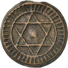 Münze, Marokko, Sidi Mohammed IV, 4 Falus, 1869, Fes, SS, Cast Bronze, KM:166.1