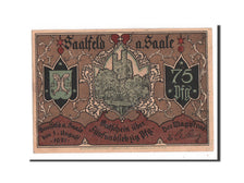 Banknote, Germany, Saalfeld, 75 Pfennig, 1921, UNC(65-70), Mehl:1155.5