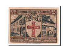 Banknote, Germany, Eisenach Stadt, 25 Pfennig, UNC(65-70), Mehl:320.4