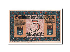 Germany, Oelde Stadt, 5 Mark, 1920, UNC(65-70), Mehl #1007.1