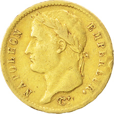 FRANCE, Napoléon I, 20 Francs, 1811, Paris, KM #695.1, EF(40-45), Gold, Gadoury 