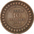 Moneta, Tunisia, Muhammad al-Nasir Bey, 10 Centimes, 1916, Paris, BB, Bronzo