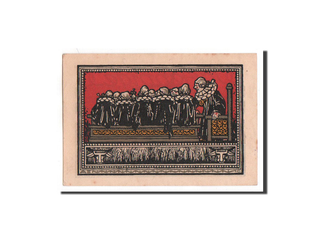 Banknote, Germany, Schoppenstedt, 50 Pfennig, UNC(65-70), Mehl:1199.1a
