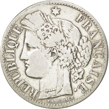 Münze, Frankreich, Cérès, 2 Francs, 1887, Paris, S+, Silber, KM:817.1