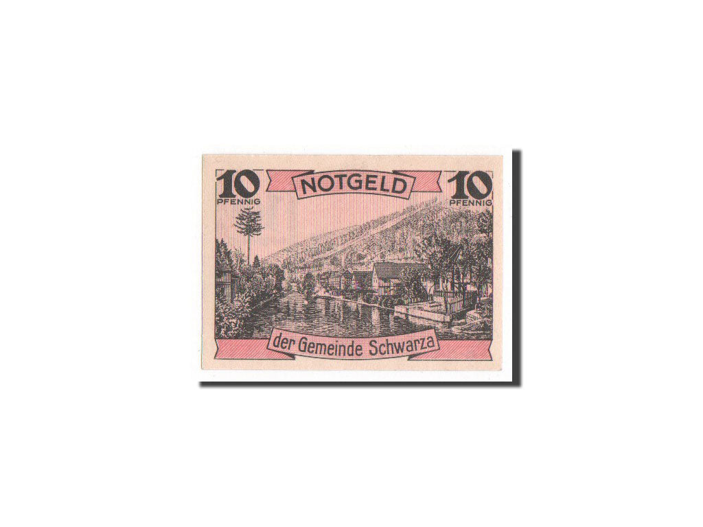 Banknote, Germany, Schwarza a.d. Saale Gemeinde, 10 Pfennig, 1921, UNC(65-70)