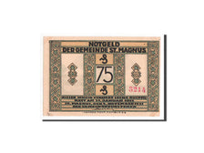 Banknote, Germany, Hannover, 75 Pfennig, 1921, UNC(64), Mehl:1166.1
