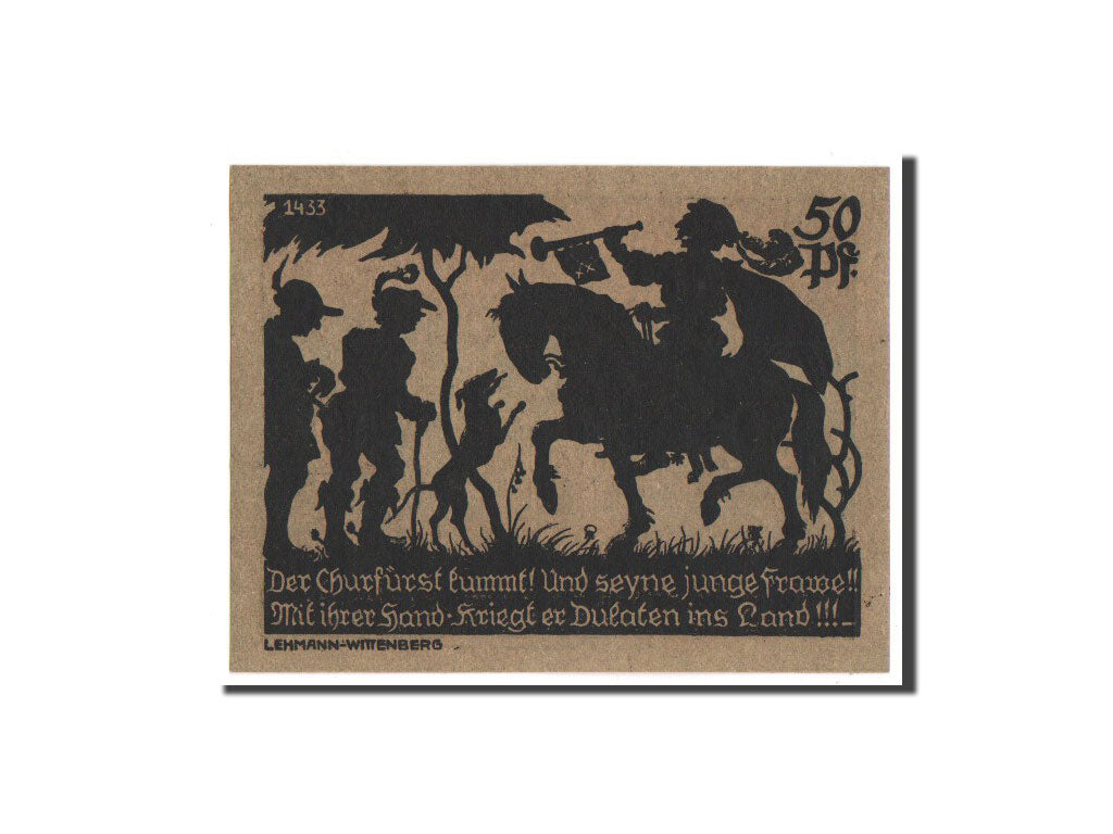 Banknote, Germany, Provinz Sachsen, 50 Pfennig, 1921, UNC(65-70), Mehl:1186.1a