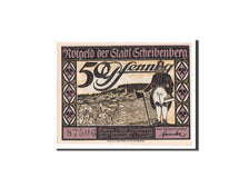 Banknot, Niemcy, Scheibenberg Stadt, 50 Pfennig, 1921, UNC(65-70), Mehl:1175.1a