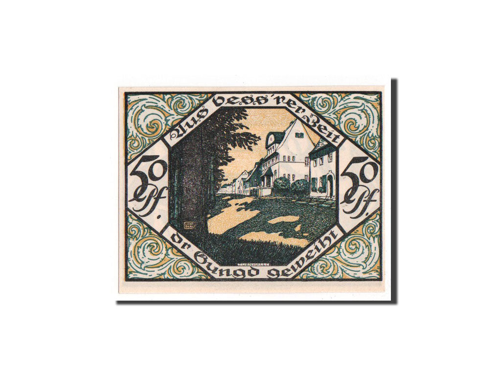 Banknote, Germany, Scheibenberg Stadt, 50 Pfennig, 1921, UNC(65-70)
