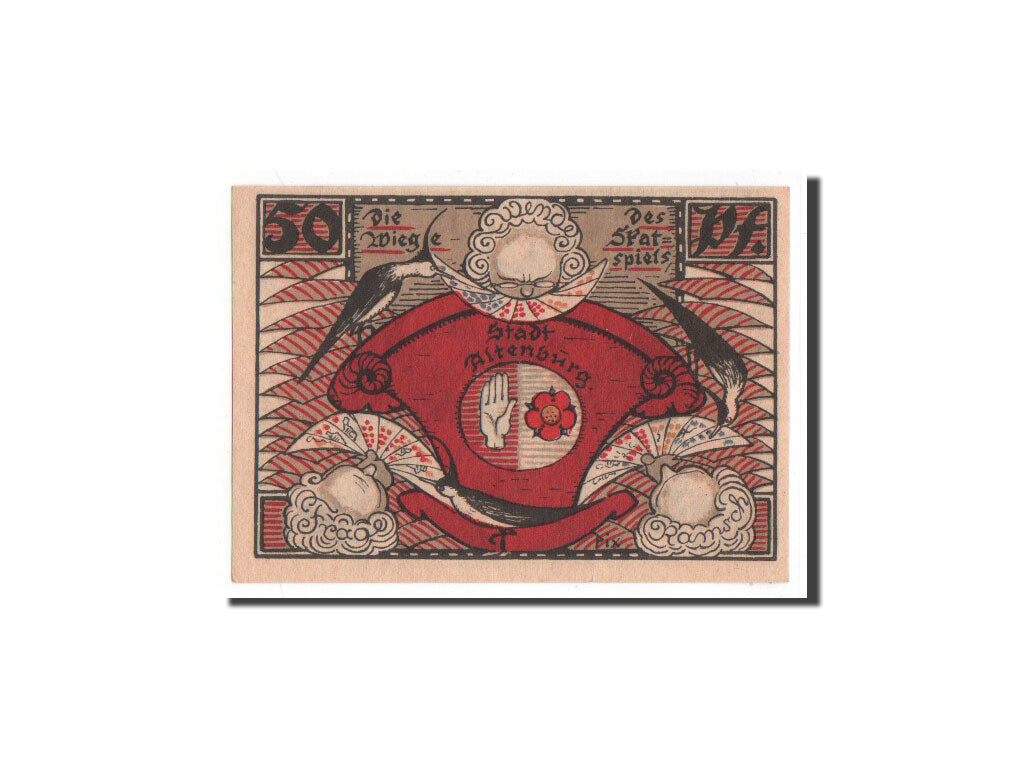 Banknote, Germany, Altenburg Stadt, 50 Pfennig, 1921, UNC(65-70), Mehl:21.2