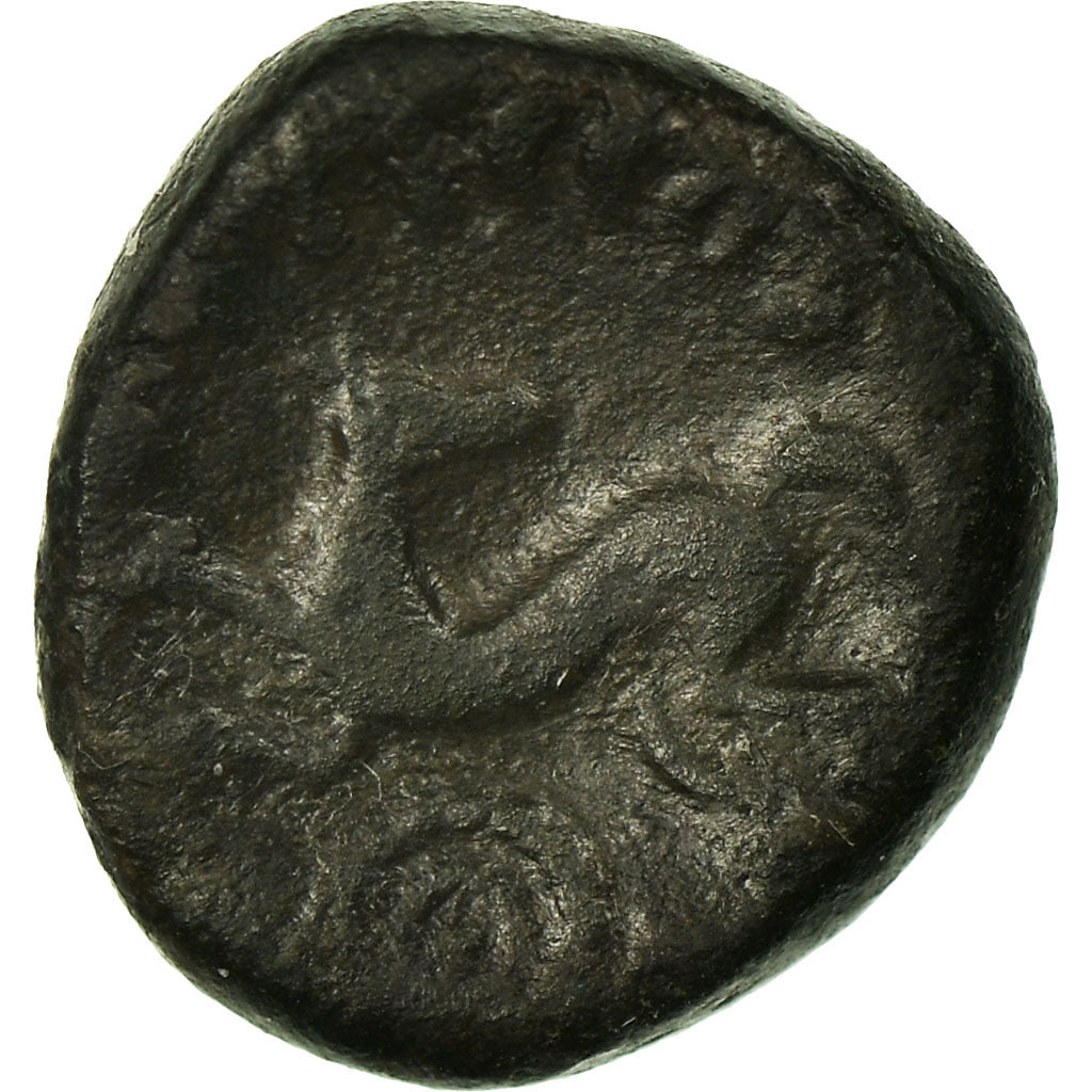 Münze, Veliocasses, Bronze, S+, Bronze, Delestrée:656var