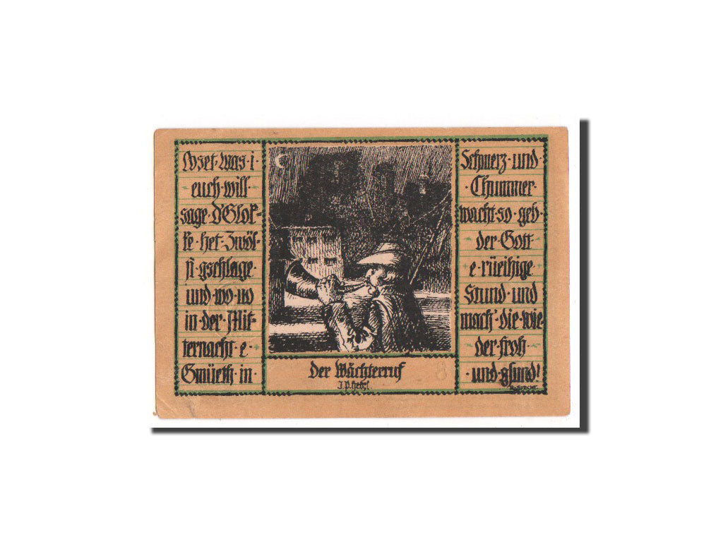Banknote, Germany, Schopfheim Stadt, 50 Pfennig, 1921, UNC(65-70), Mehl:1201.1