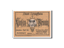 Biljet, Duitsland, Schopfheim Stadt, 50 Pfennig, 1921, NIEUW, Mehl:1201.1