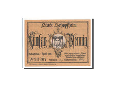 Banconote, Germania, Schopfheim Stadt, 50 Pfennig, 1921, FDS, Mehl:1201.1