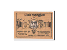 Banknote, Germany, Schopfheim Stadt, 50 Pfennig, 1921, UNC(65-70), Mehl:1201.1