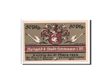 Banknote, Germany, Mecklenburg-Schwerin, 50 Pfennig, UNC(65-70), Mehl:1203.1