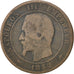 Second Empire, 10 Centimes Napoléon III tête nue, 1852 A, Paris, Gadoury 248