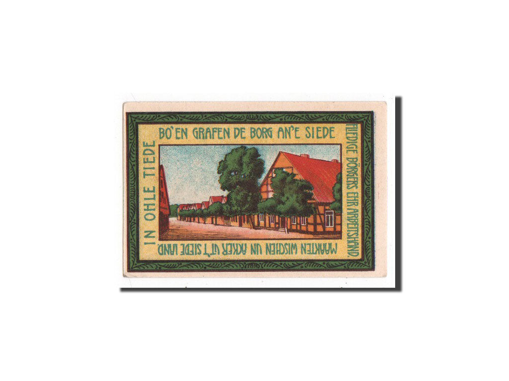 Banknote, Germany, Siedenburg, 75 Pfennig, UNC(65-70), Mehl:1223.1