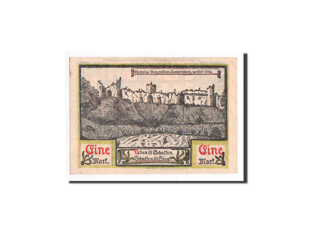 Banknote, Germany, Soldin, 1 Mark, 1921, 1921-05-01, UNC(65-70), Mehl:1235