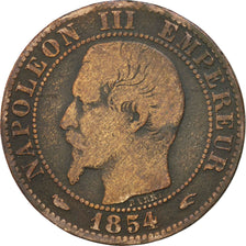 Moneda, Francia, Napoleon III, Napoléon III, 5 Centimes, 1854, Paris, BC