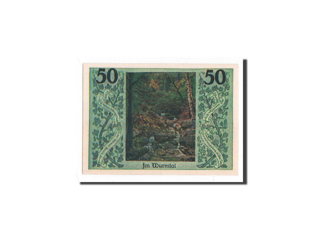 Banknote, Germany, Stecklenberg, 50 Pfennig, 1921, UNC(65-70), Mehl:1258.1a