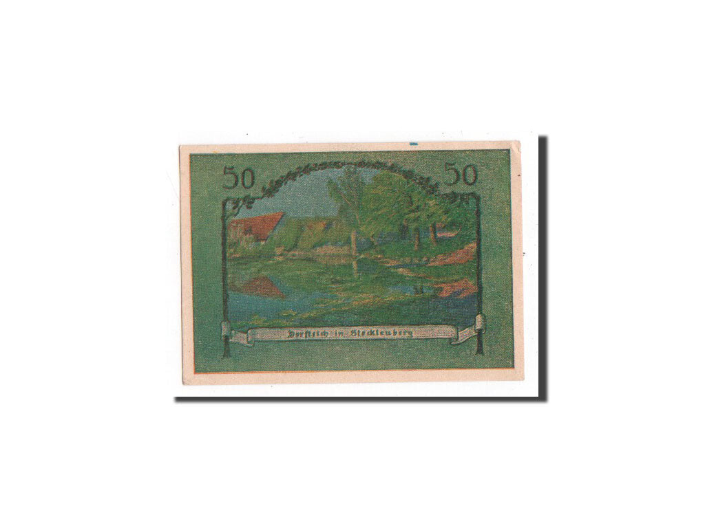 Banknote, Germany, Stecklenberg, 50 Pfennig, 1921, UNC(65-70), Mehl:1258.1a