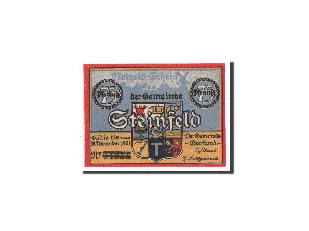 Banknote, Germany, Schleswig-Holstein, 75 Pfennig, UNC(65-70), Mehl:1262.5