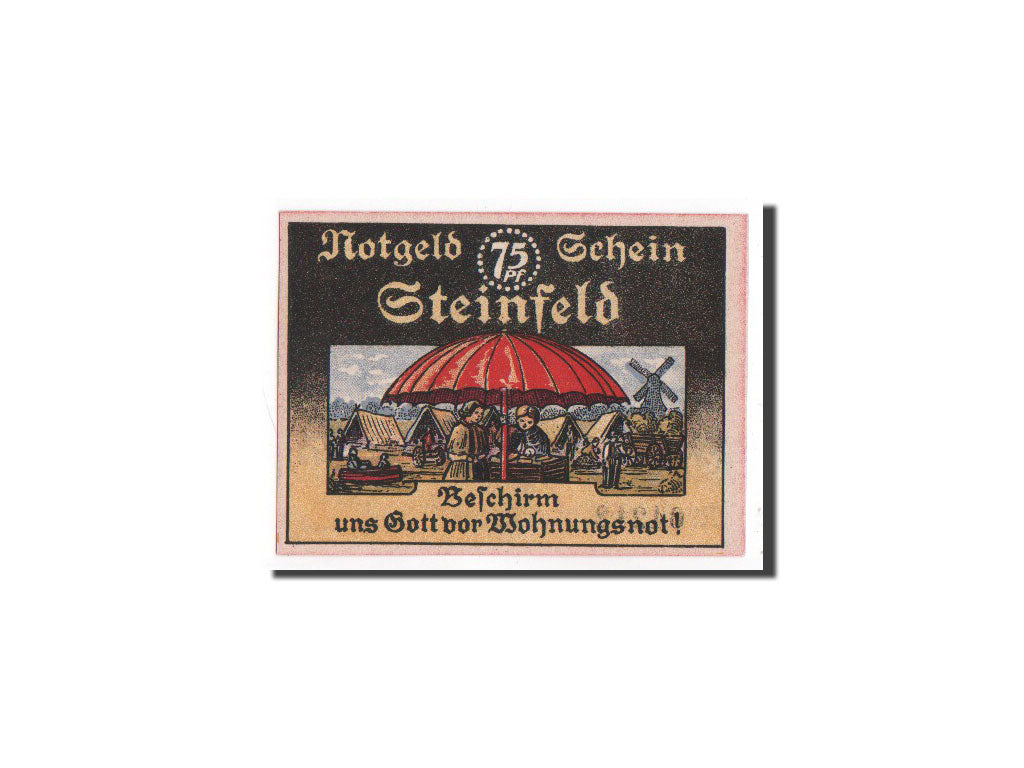 Banknote, Germany, Schleswig-Holstein, 75 Pfennig, UNC(65-70), Mehl:1262.5