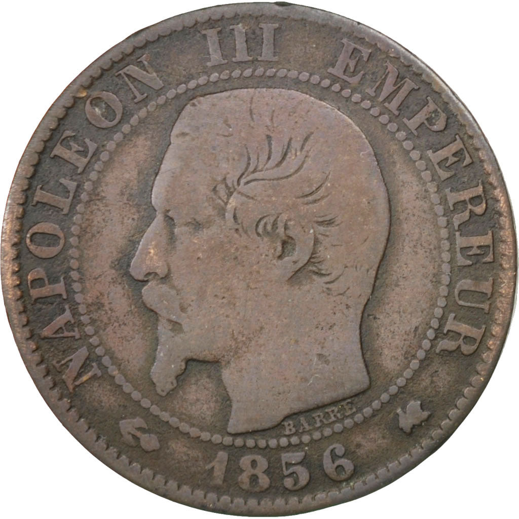 Münze, Frankreich, Napoleon III, Napoléon III, 5 Centimes, 1856, Bordeaux