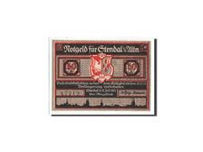Banknote, Germany, Stendal, 50 Pfennig, 1921, UNC(65-70), Mehl:1267.1