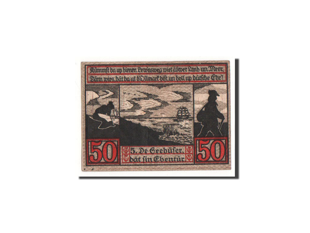 Banknote, Germany, Stendal, 50 Pfennig, 1921, UNC(65-70), Mehl:1267.1